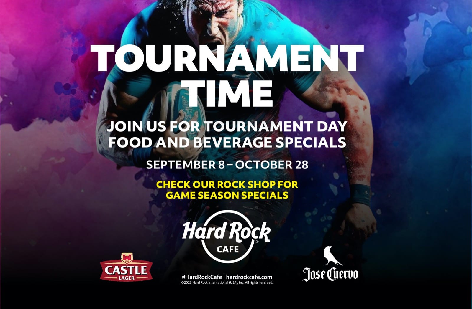 🏉 Calling all Springbok... - Hard Rock Cafe Johannesburg