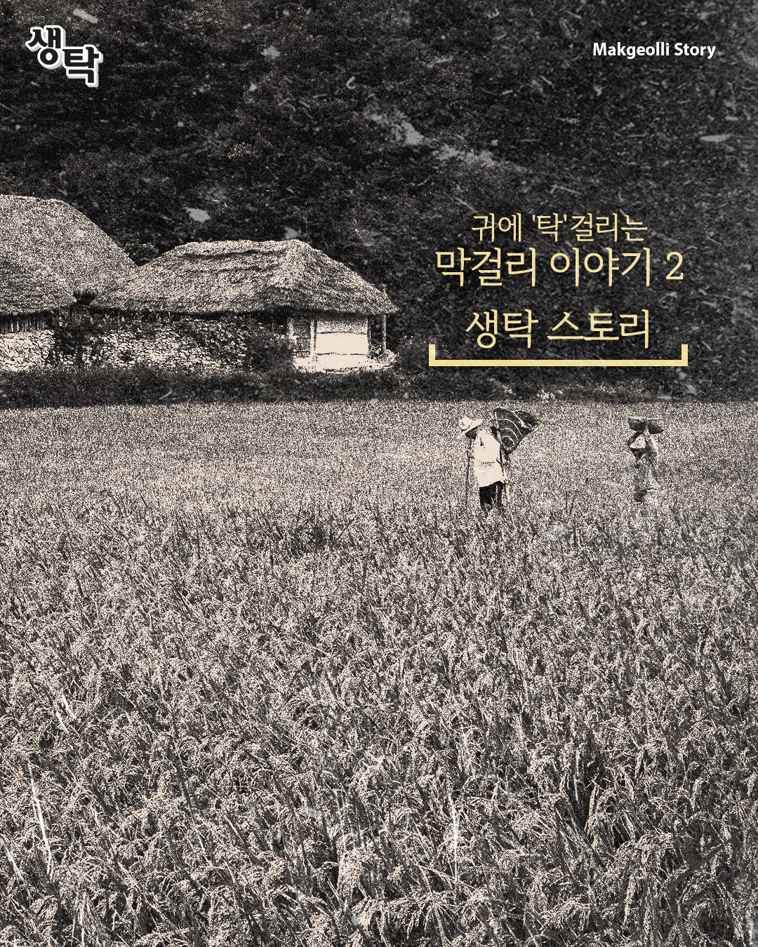 인생탁 맛있다. 생탁 - #생탁시리즈 귀에 '탁' 걸리는 막걸리 이야기 2 - 생탁 스토리