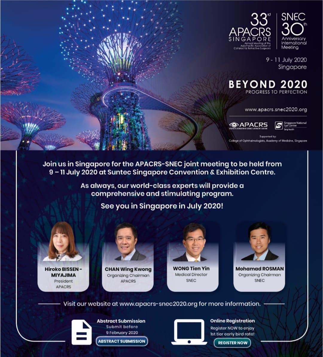 APACRS - We are pleased to announce that Registration and Abstract ...