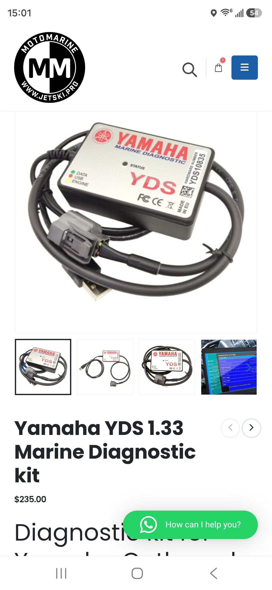 Is Yamaha YDS 1.33 Marine Diagnostic kit worth the money for a