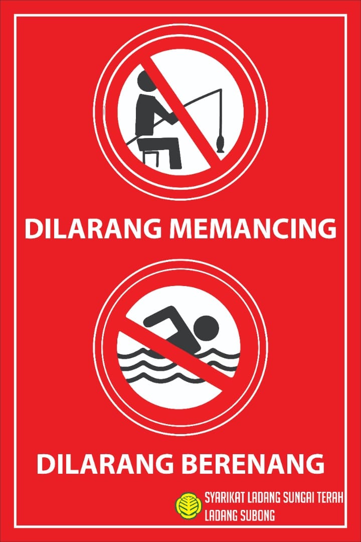 GMR Signcraft - SIGNBOARD DILARANG MEMANCING SIGNBOARD...