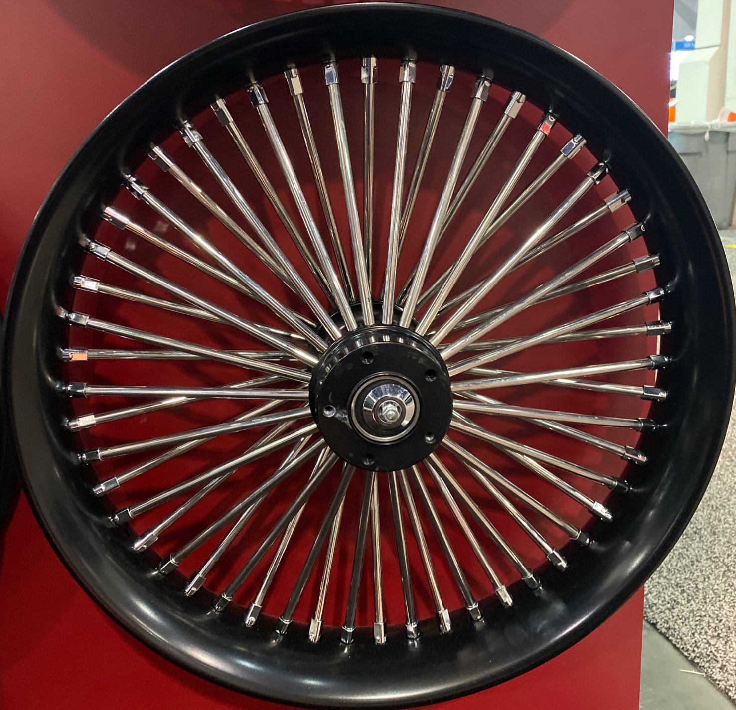 New rolled edge aluminum rims... - Flying Tire Custom Baggers