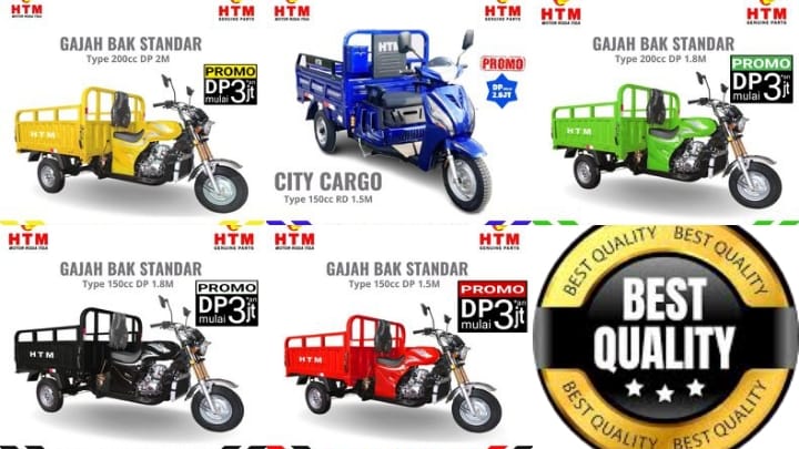 HTM Motor Roda Tiga | Bekasi