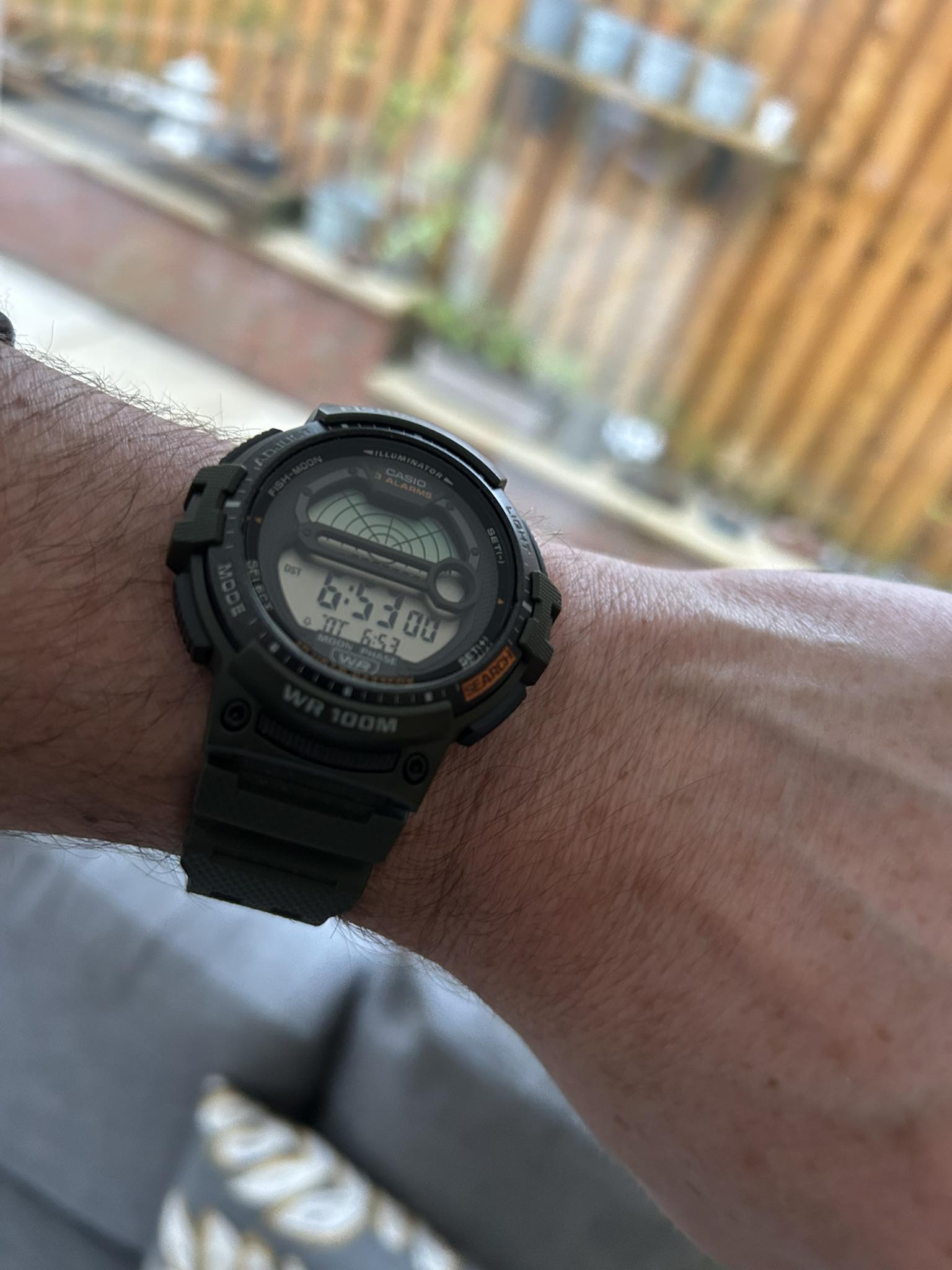 Casio Pro Trek PRB-70 watch for fishing and outdoor adventures