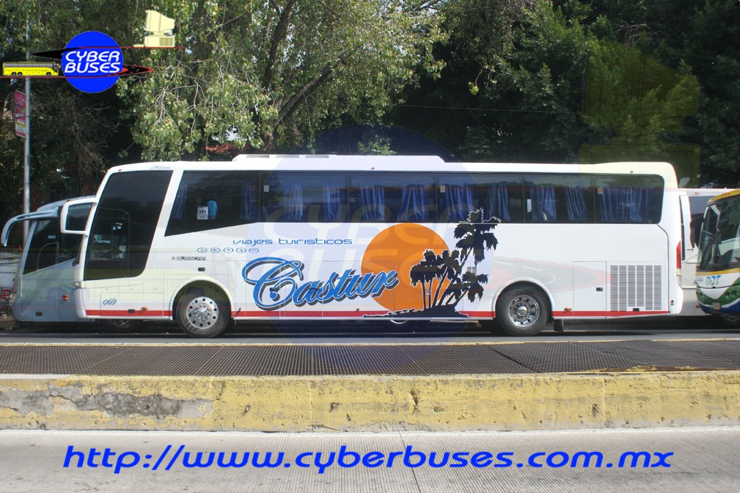 Cyber Buses - Autobús Busscar de la empresa hidalguense...