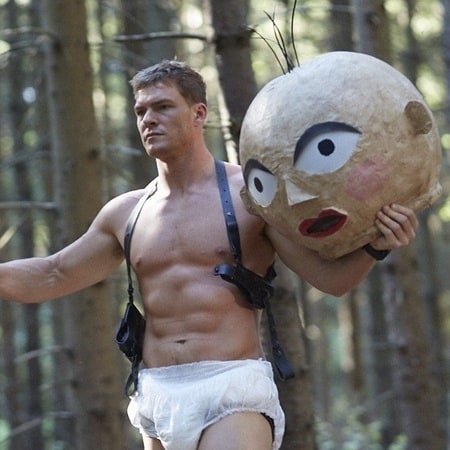 Alan Ritchson in a diaper, a... - Rasputin's Marionettes | Facebook