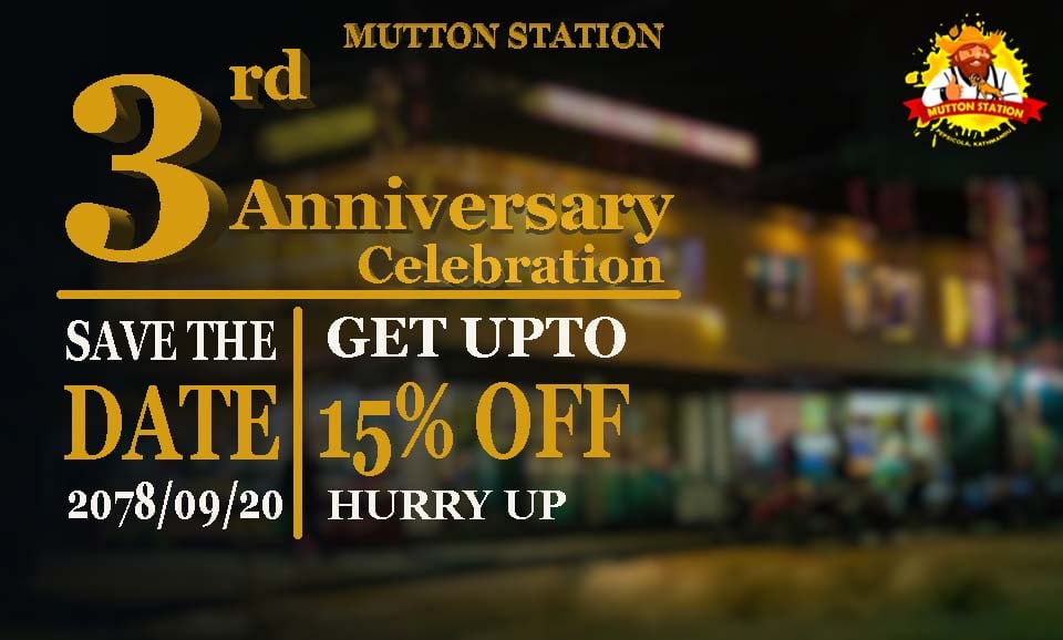 HAPPY 3rd... - Mutton Station Smoky Grill, Pepsicola | Facebook