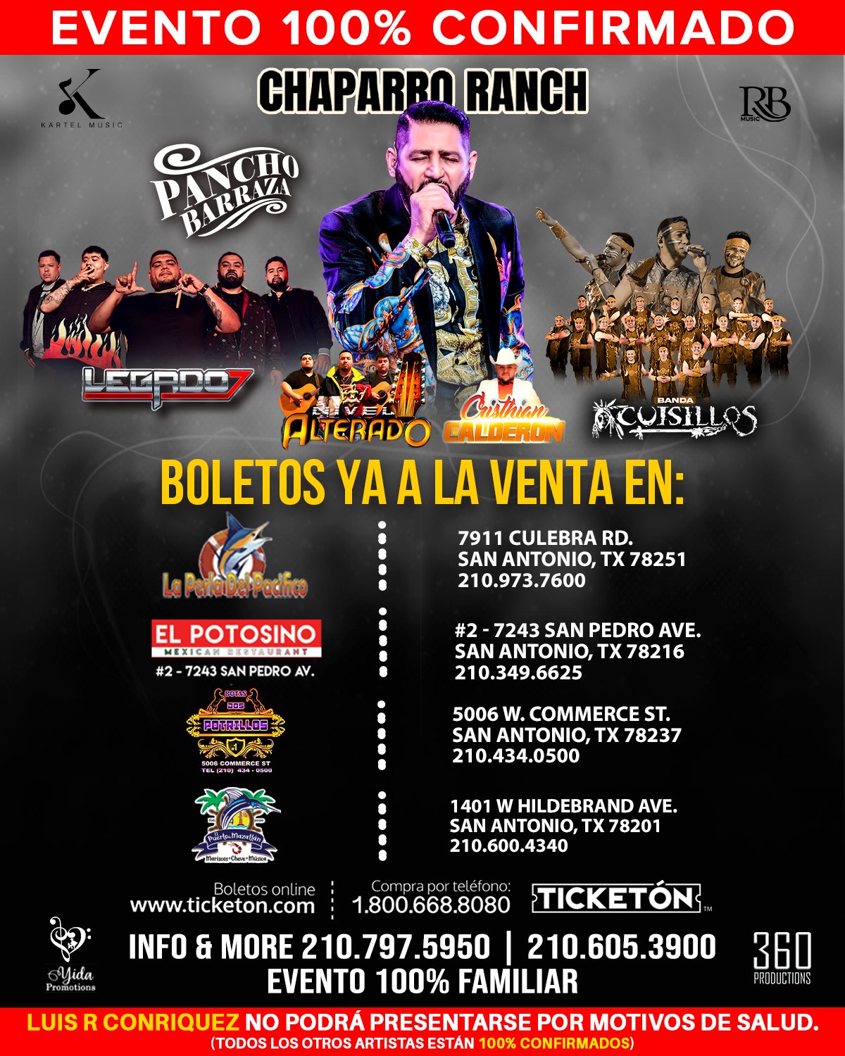 360 Productions - 🎟 Boletos ya Disponibles aquí 👇 | Facebook