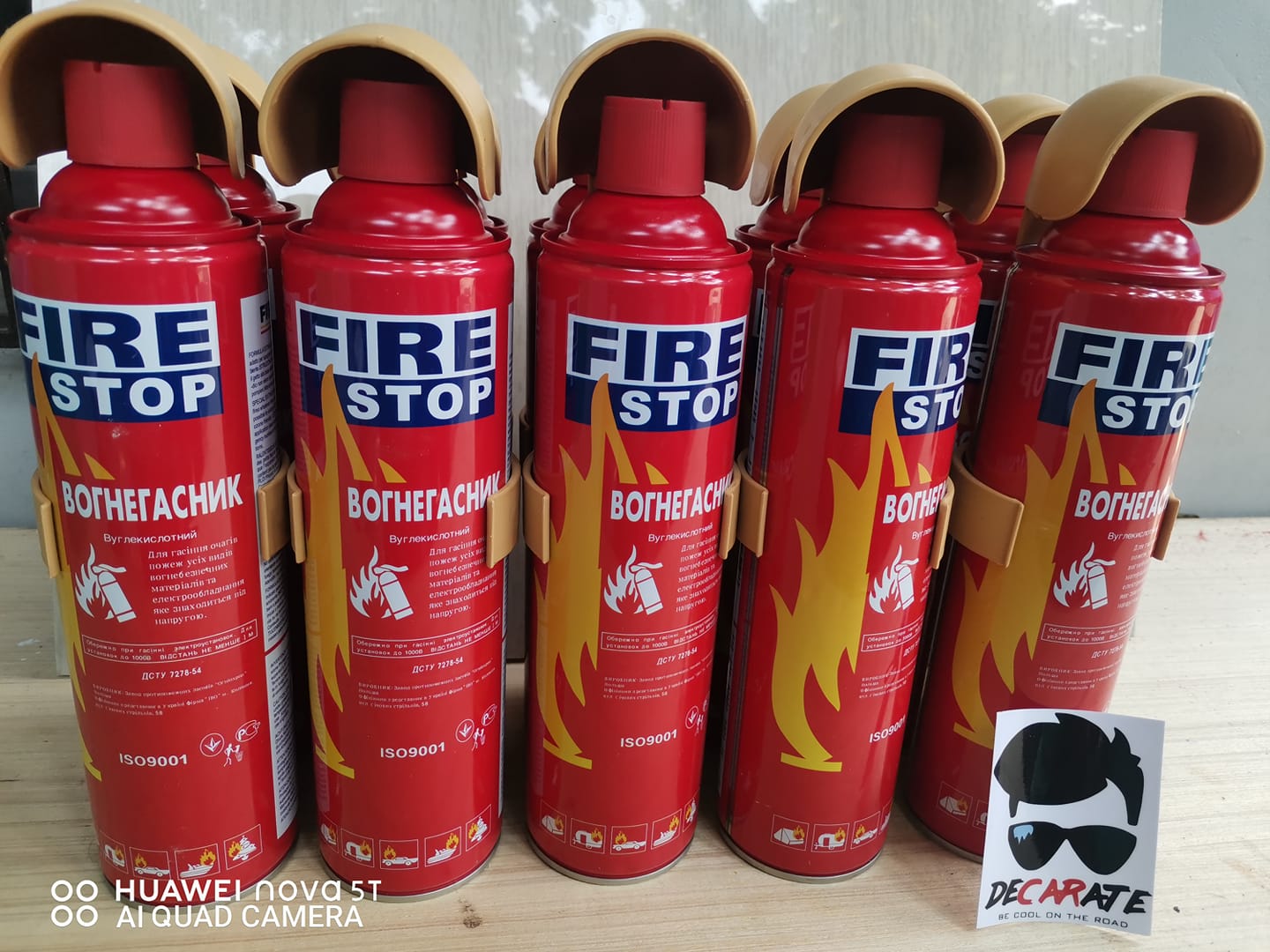 Decarate - NEW PRODUCT 😎 CAR /MOTOR FIRE EXTINGUISHER...