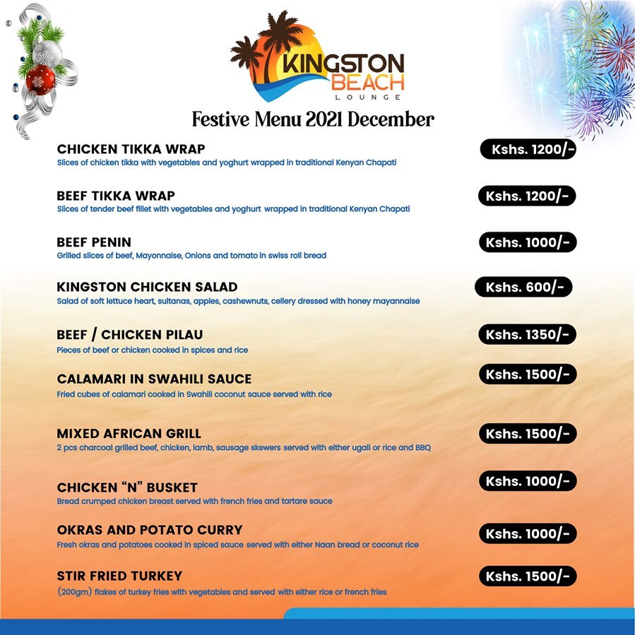You can now enjoy this festive... - Kingston Beach Lounge