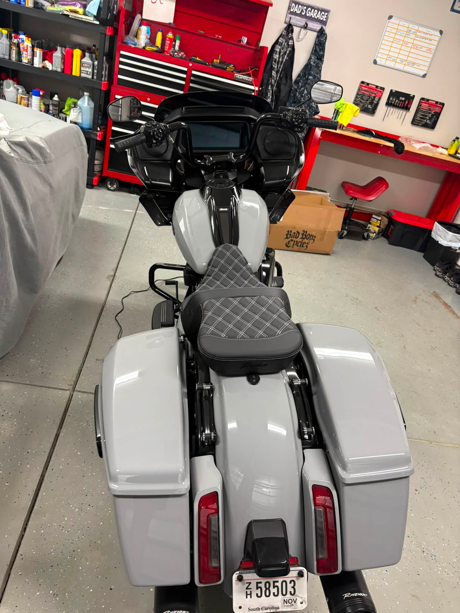 ミン Bad Boyz Cyclez Python seat review