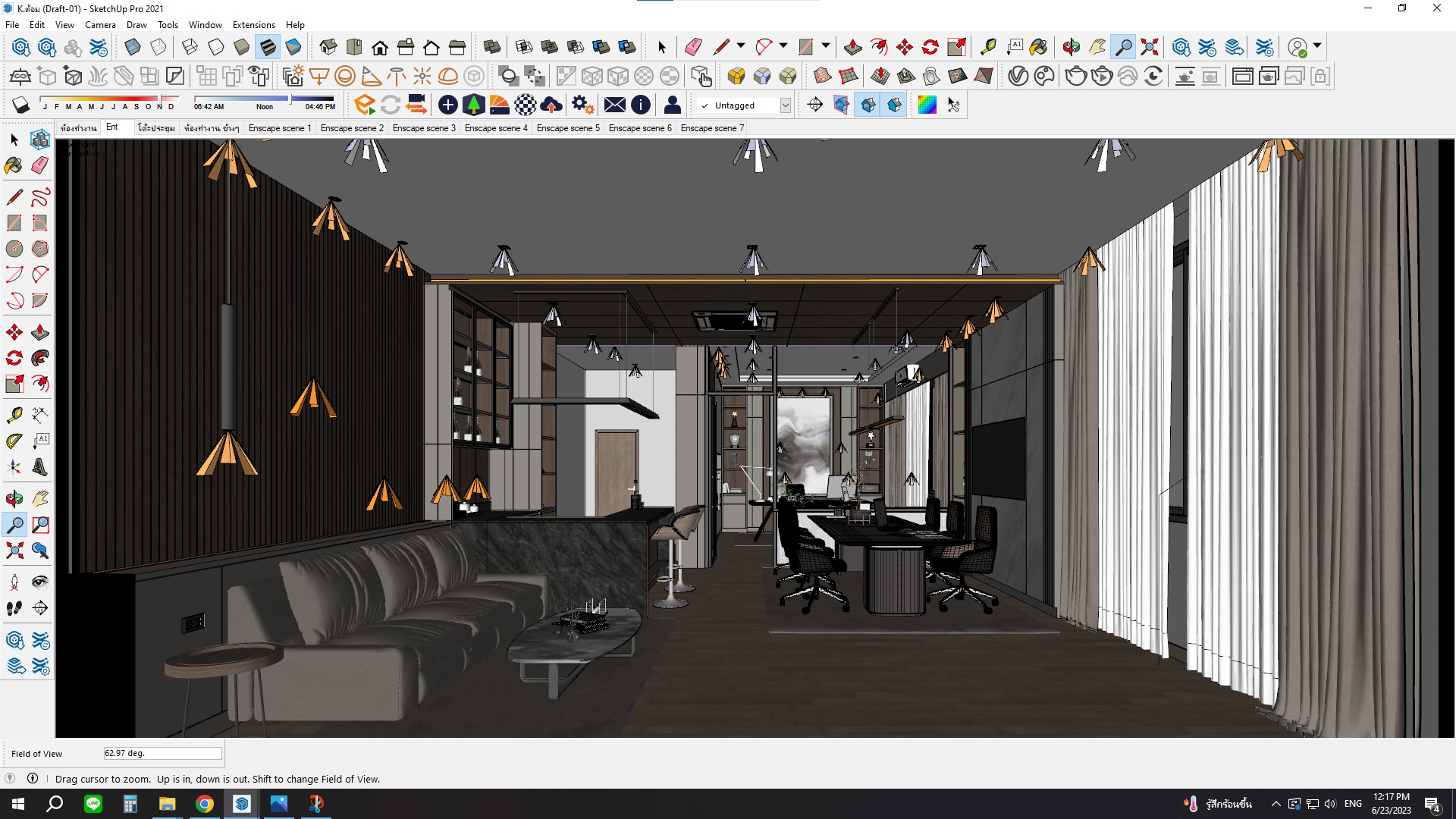 ผลงานออกแบบ และเรนเดอร์... - Enscape อาจารย์แชมป์ l ndwork.co