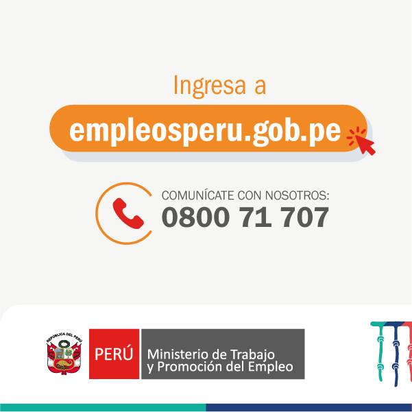💻 ... - Ministerio de Trabajo y Promoción del Empleo del Perú