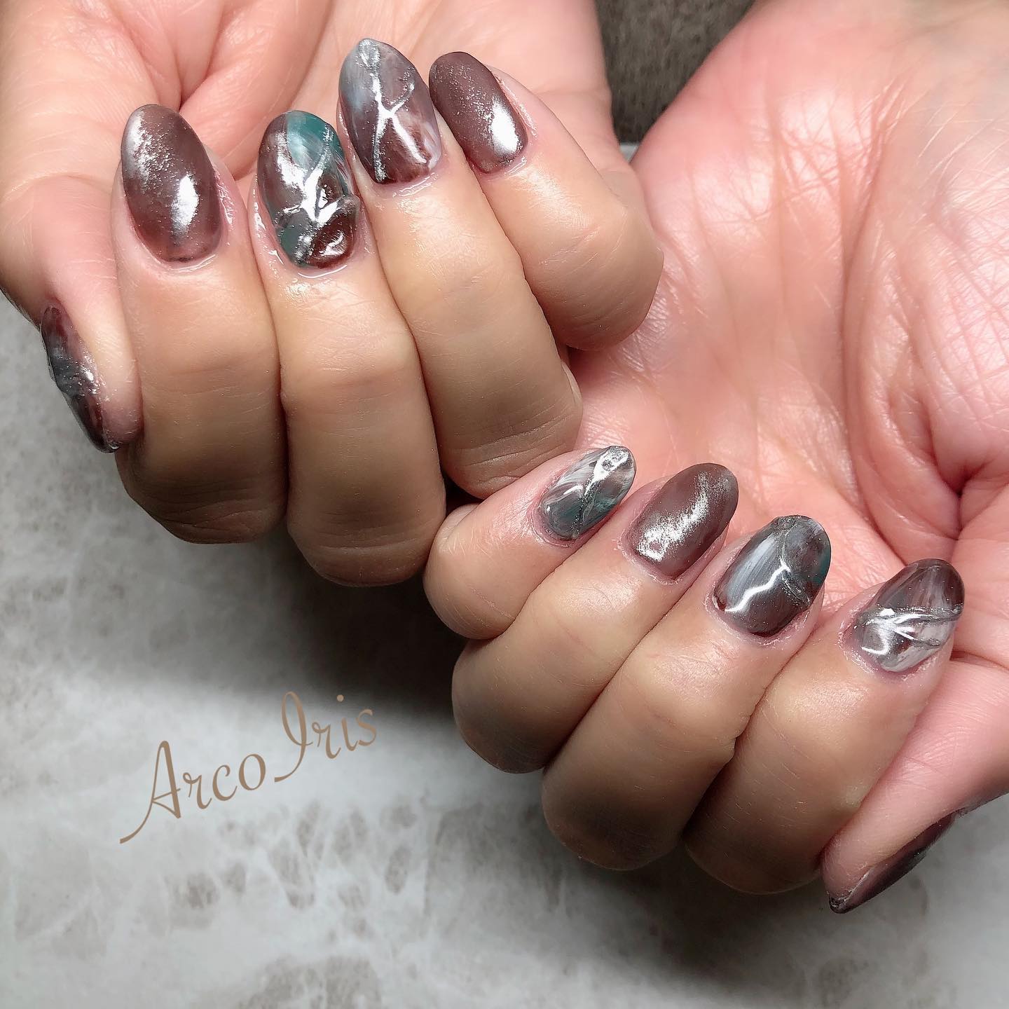 Nail Salon Arco Iris お客様ネイル 店長の気まぐれネイル いつもありがとうございます お帰りの際の次回ご予約で自店付け替えoff無料 Arcoiris アルコイリス ネイル ジェルネイル ネイルデザイン ジェル