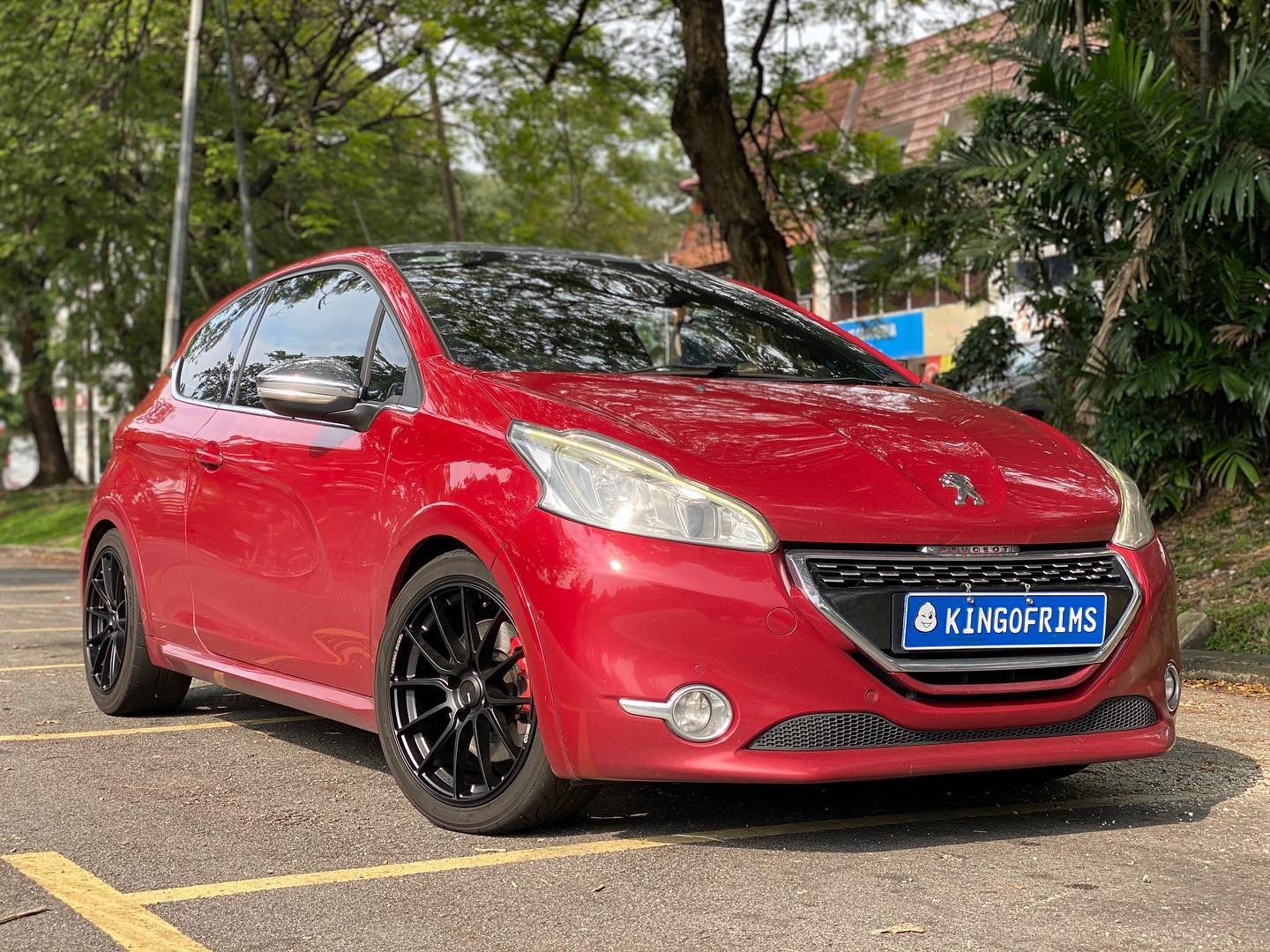 Rare Peugeot 208 GTI with New 17... - King of Rims Malaysia | Facebook