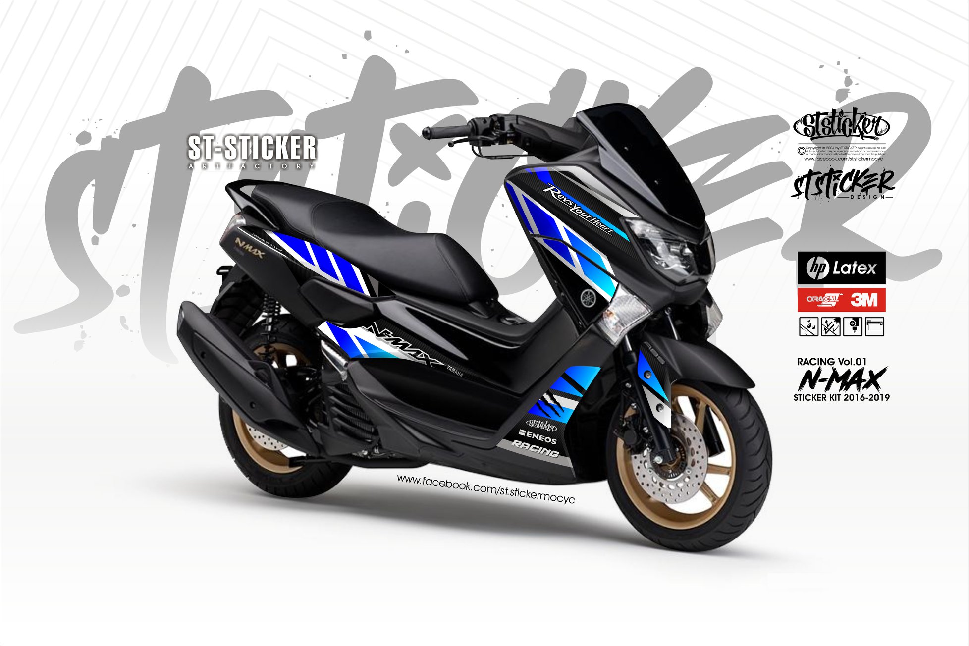 ลายรถ N-MAX Racing... - สติกเกอร์มอเตอร์ไซค์ by ST.Sticker | Facebook