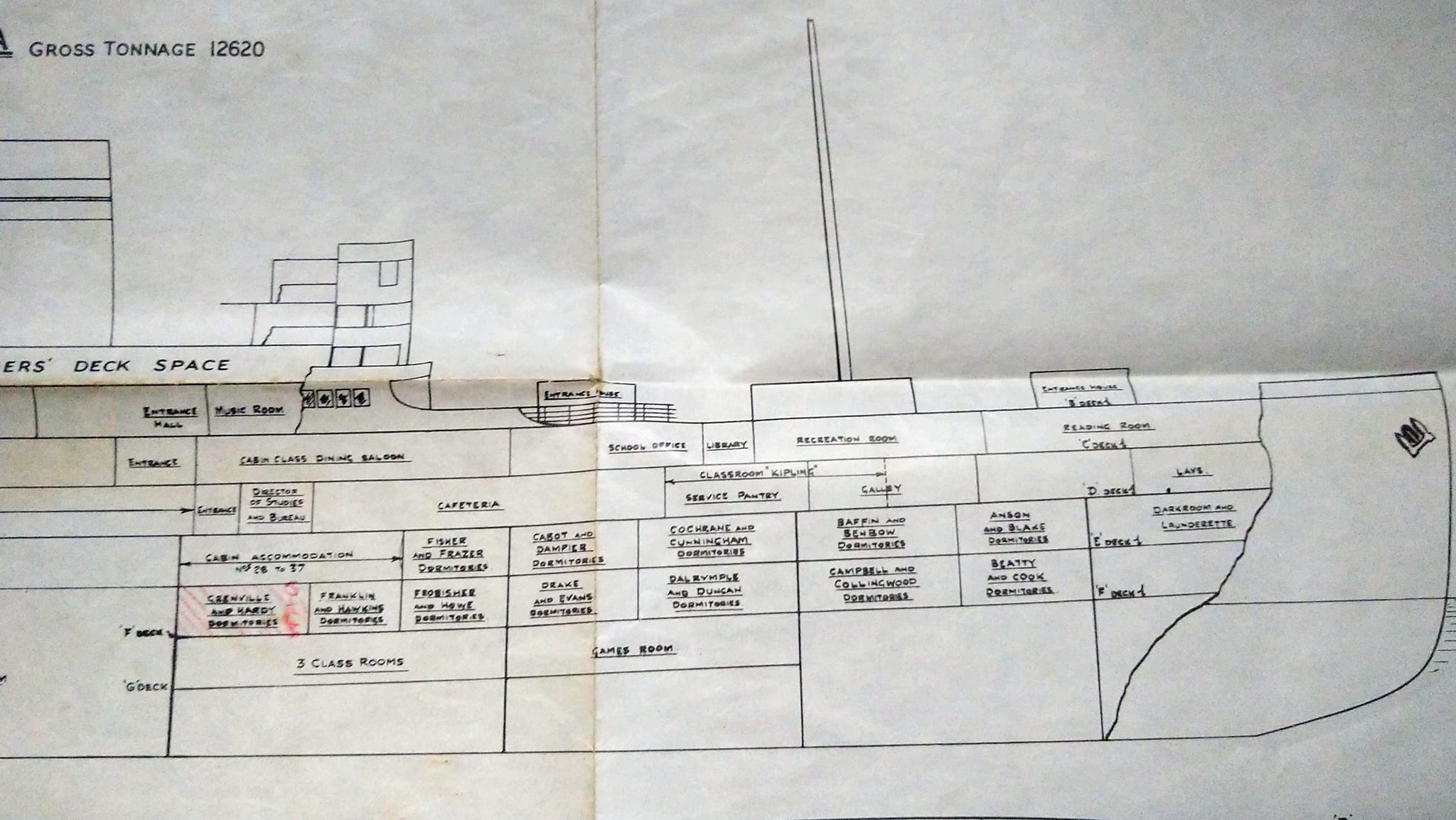 MS Devonia, MS Dunera & SS Nevasa School Cruises 1961 - 1975 1967 ...