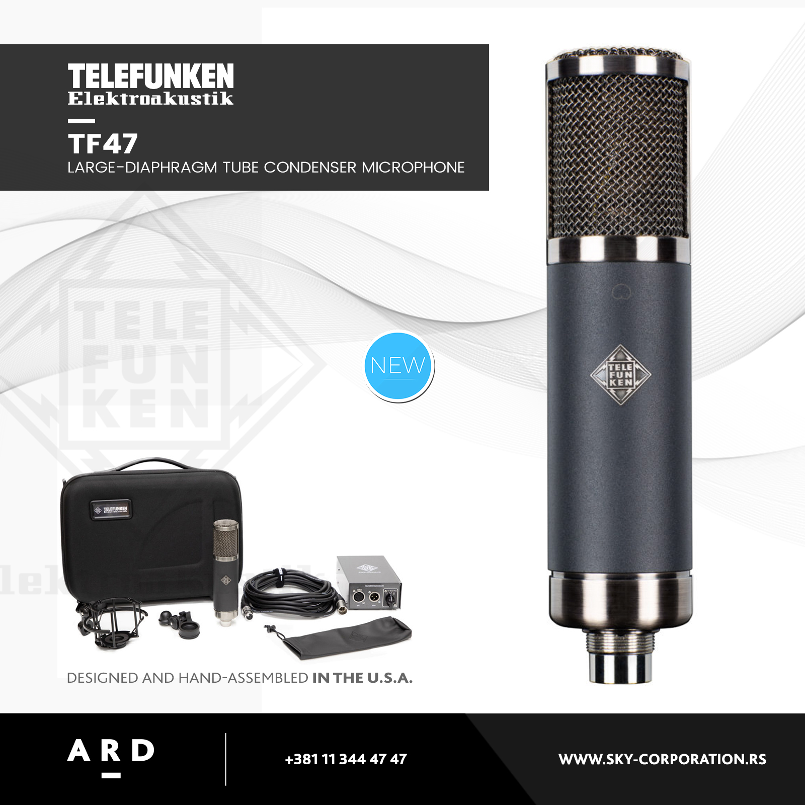 ? NEW / Telefunken TF47... - ARD Adriatic Region Distribution 