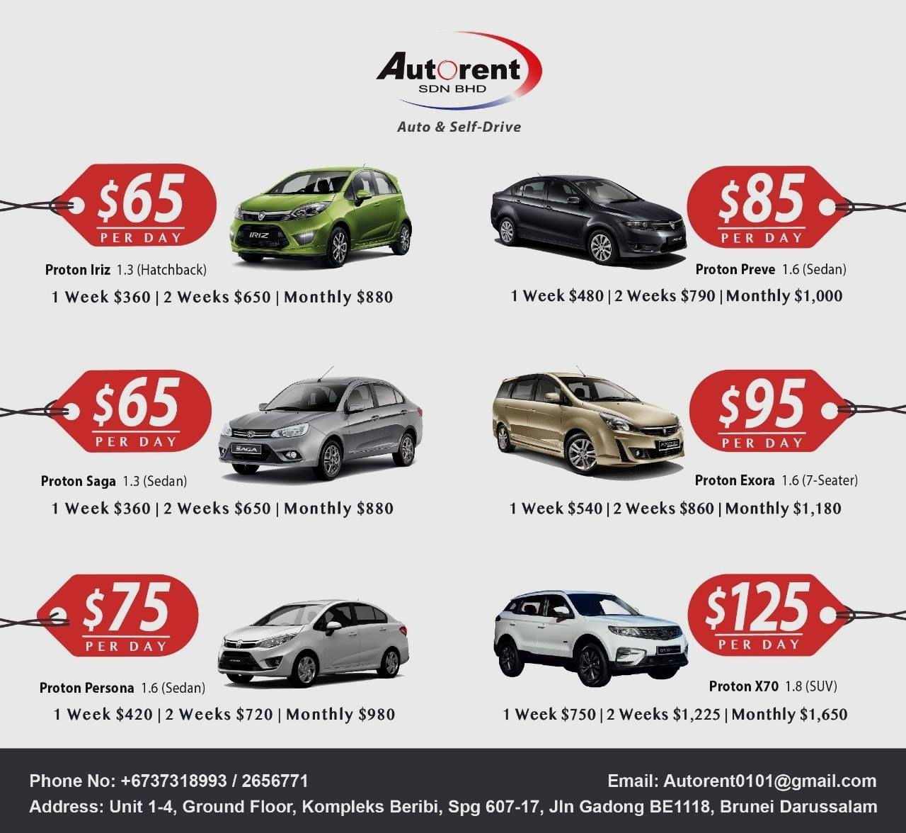 Auto Rent Sdn Bhd | Brunei