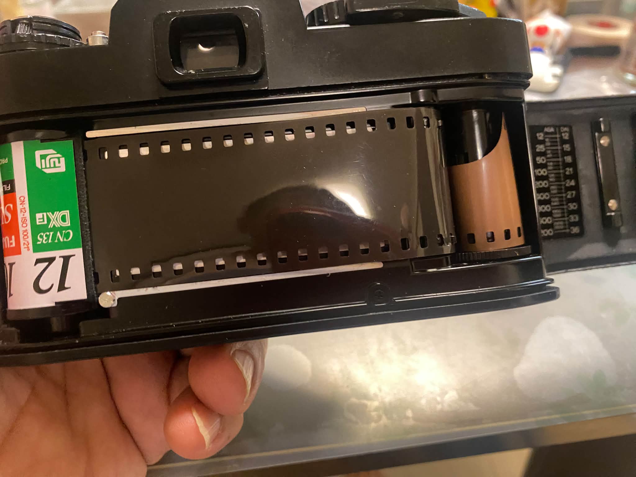 ミラーアップして直らないというジャンクの「Nikon FA」を2023年10月に