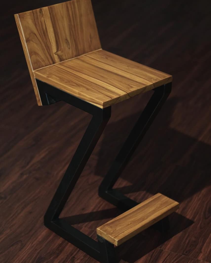 Old Trunk - The Z Stool. A bar stool repurposed to serve... | Facebook