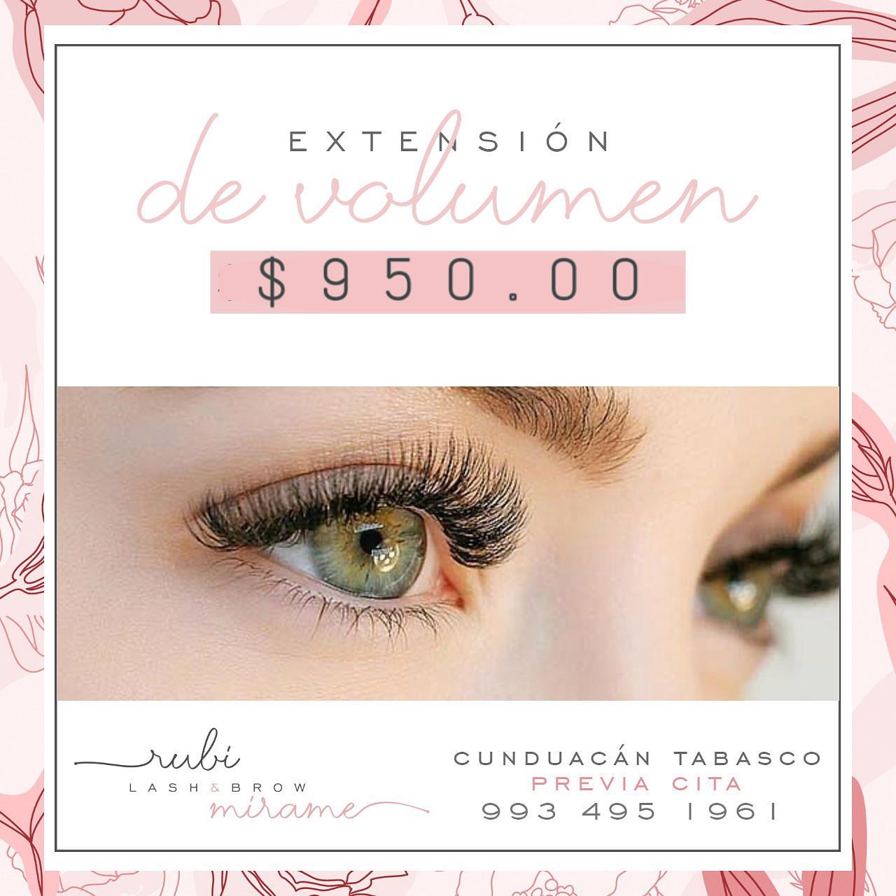 Rubí Mírame - Extensión de pestañas 🖤 Técnica volumen,... | Facebook