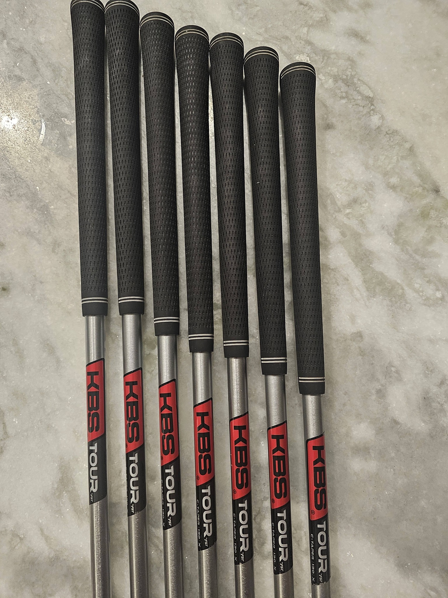 Srixon ZXi7 irons with KBS Tour C-Taper 130x shafts for sale