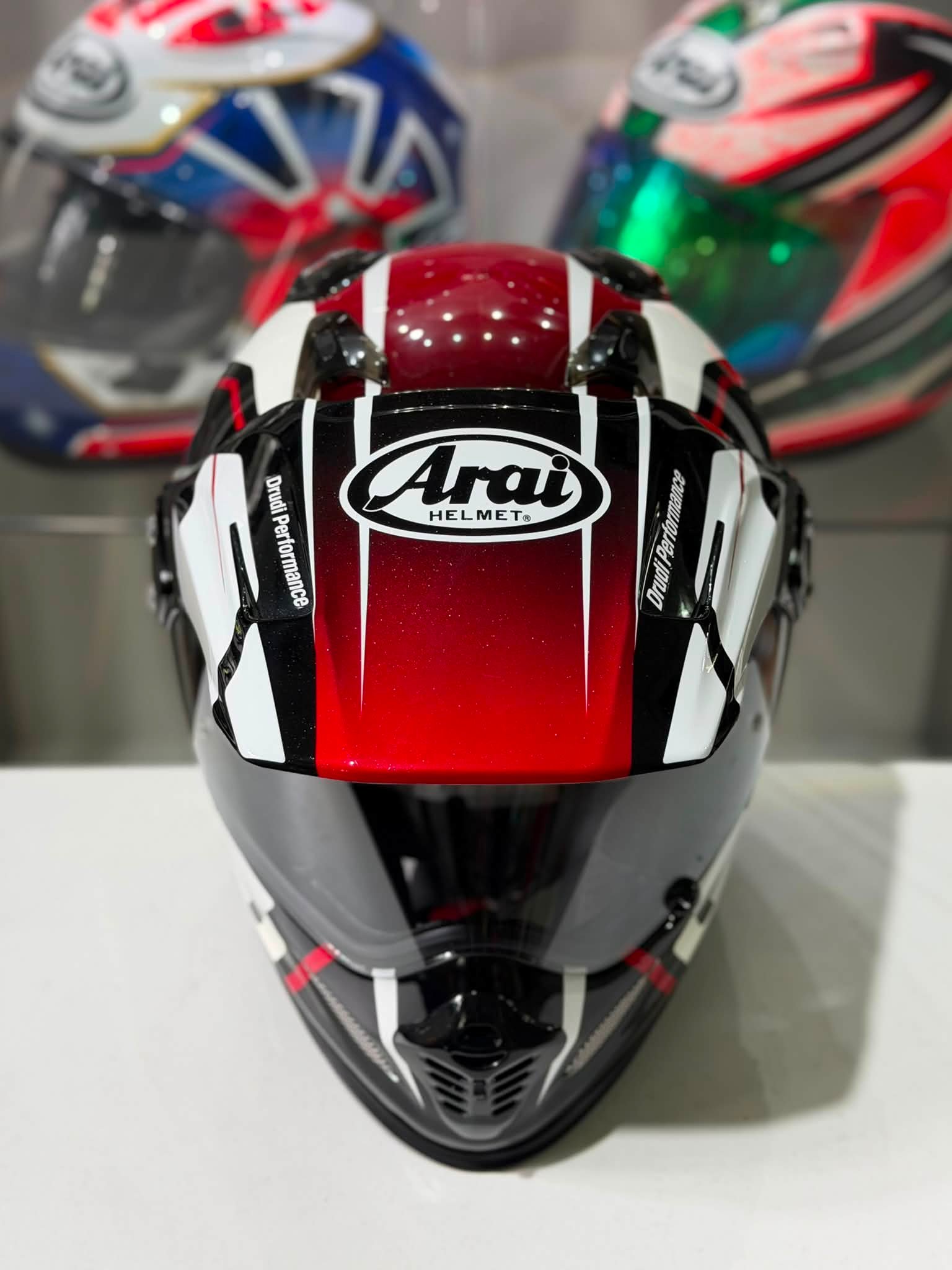 Arai Tour Cross X3 DETOUR RED ✓ Size M (57-58cm) ✓ อุปกรณ์ แค่