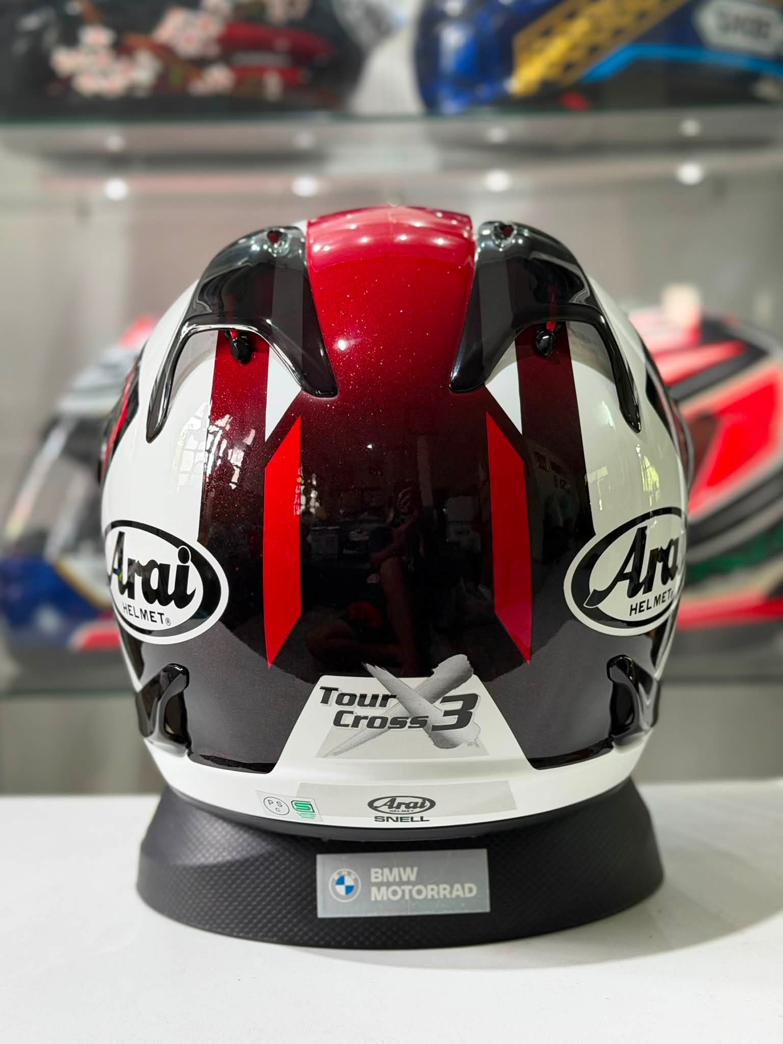 Arai Tour Cross X3 DETOUR RED ✓ Size M (57-58cm) ✓ อุปกรณ์ แค่