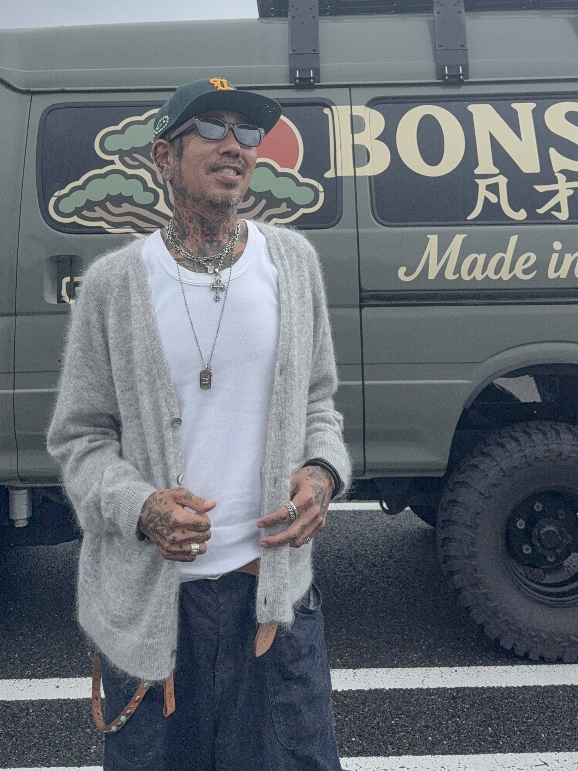 MADE IN YP×CRIB PHAT -BONSAI BELT- キャップに続き
