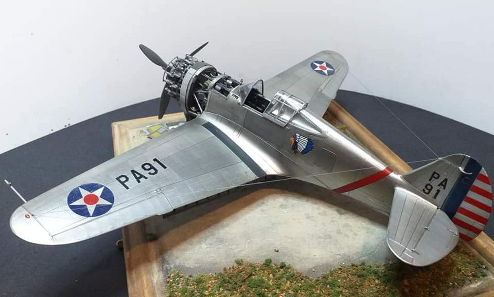 1/48 Scale Resin Upgrade Kit For P-36 Hawk - Fast Fix Cowl & Engine Detail Set (RESIN2detail 48221) 2 thumbnail image