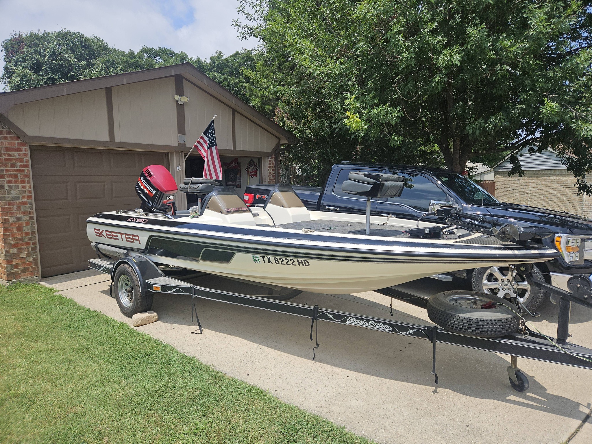 New to us 1993 Skeeter ZX150 bass boat