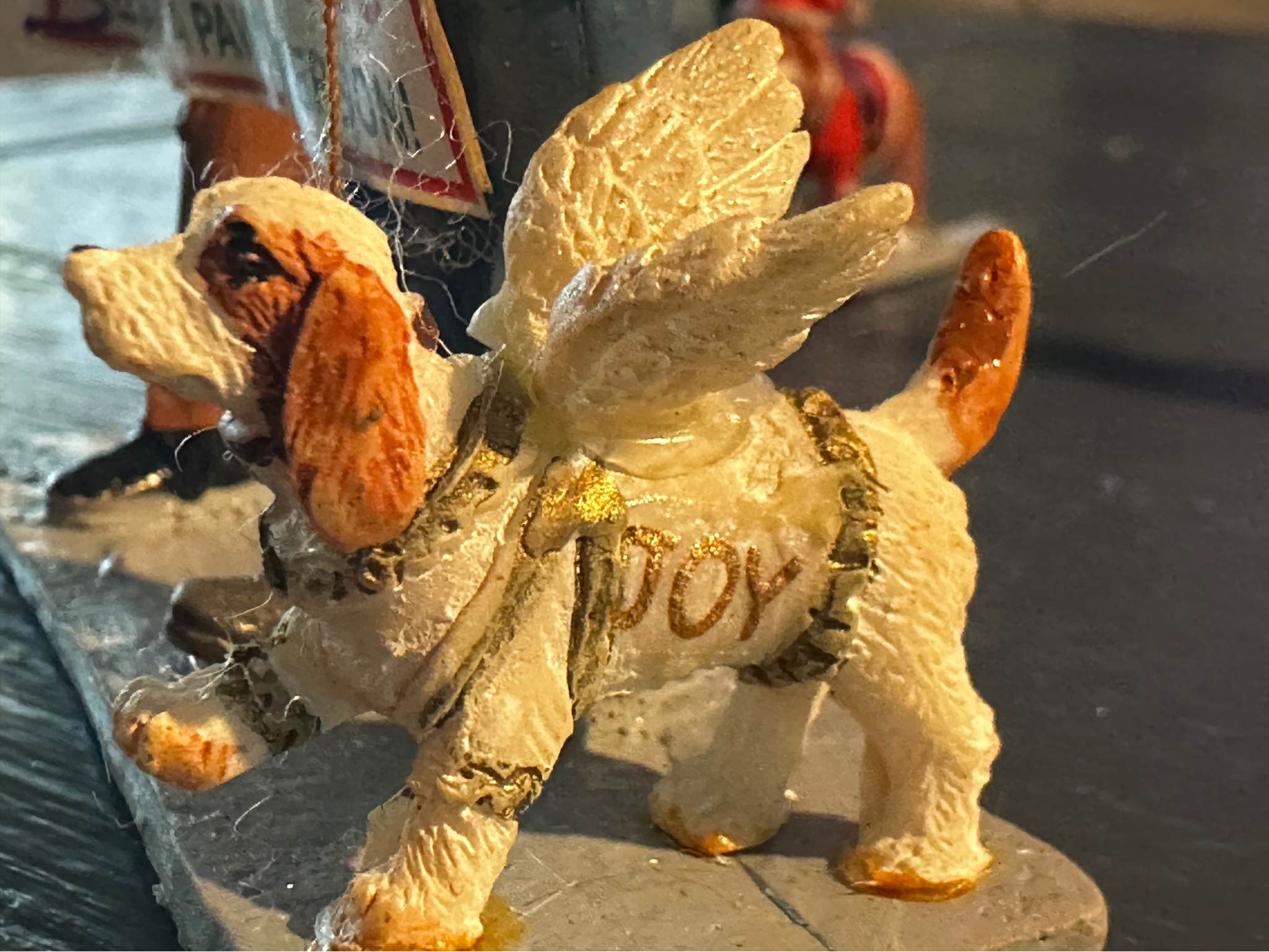 This item is the Christmas Doggie Parade Set of 5 figurines from