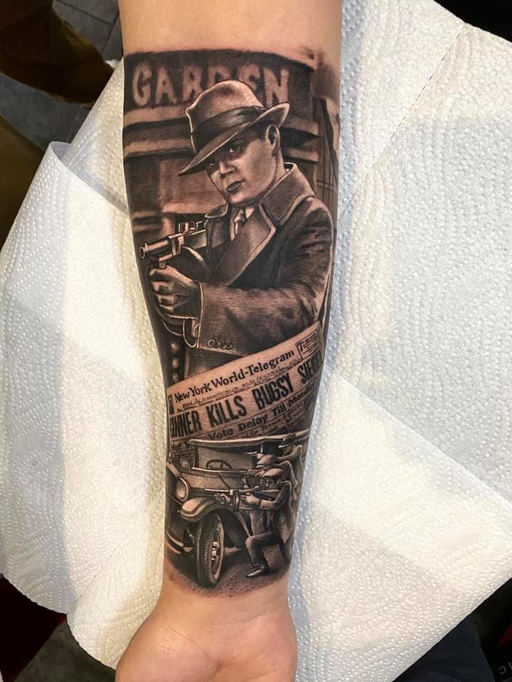 Roberto Poliri Black Cobra Tattoo アート 6 Done Black Cobra Tattoo Glasgow