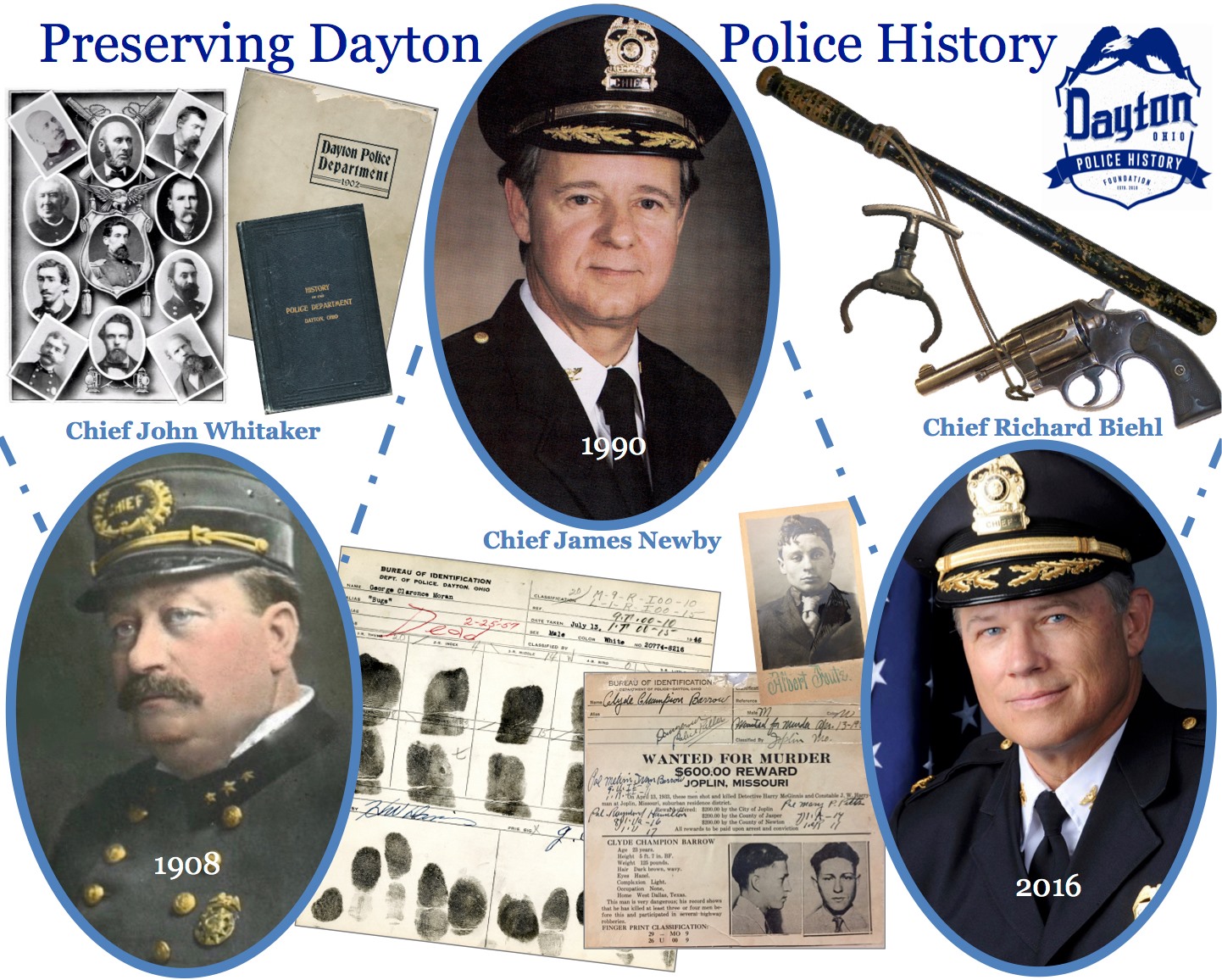 While presenting the five-post overview on the history of Dayton police ...
