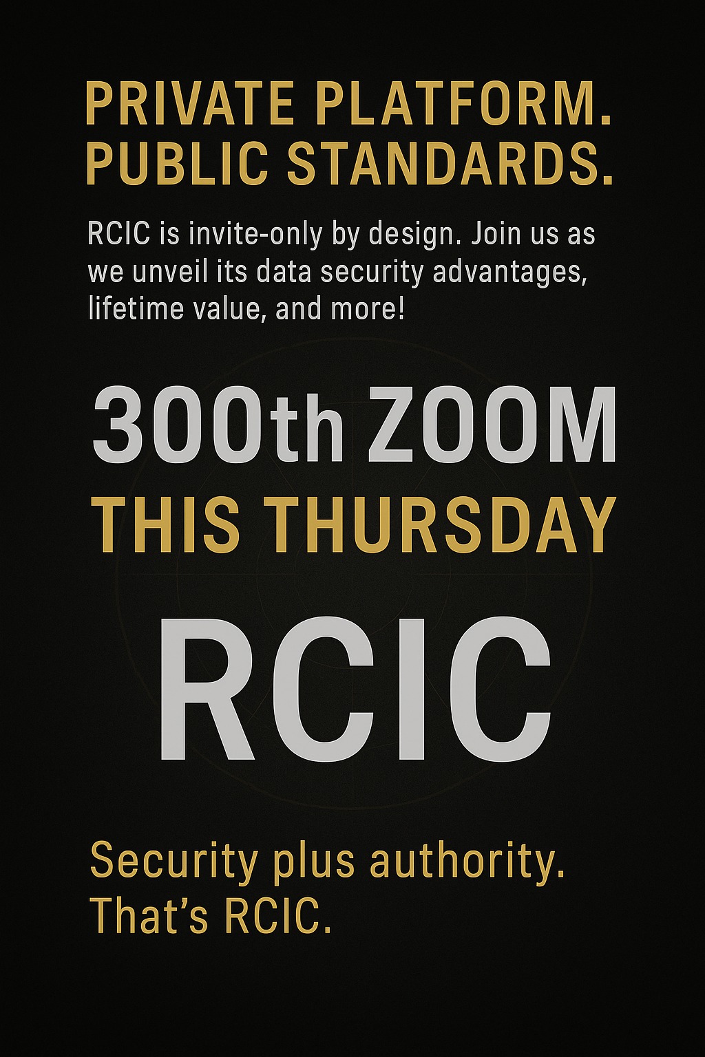 Nate Marshall - 🌐 RCIC Access & Security Statement Private... | Facebook