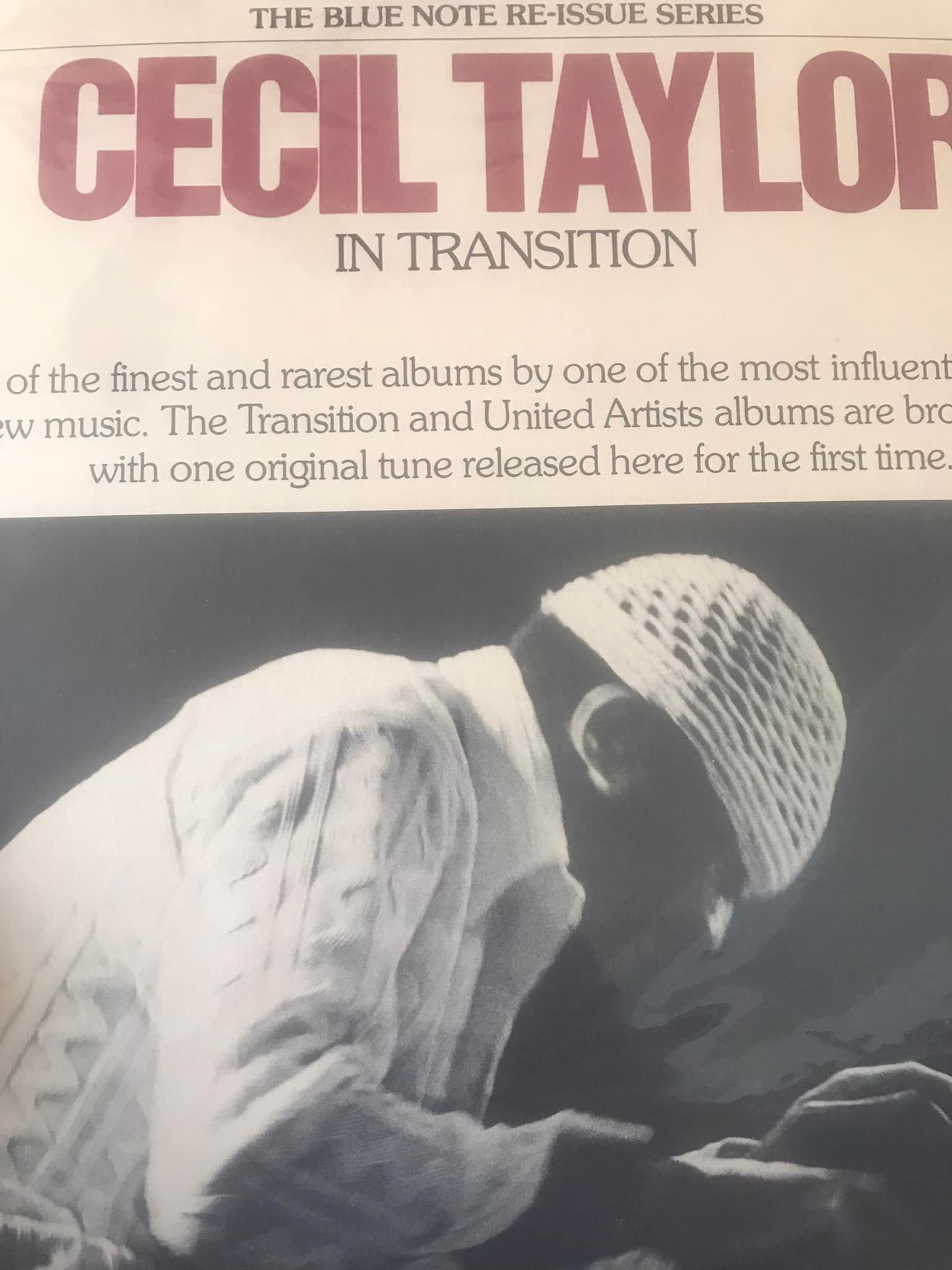 Cecil Taylor Unit Structures LP with obi insert | Jordan, Hong Kong