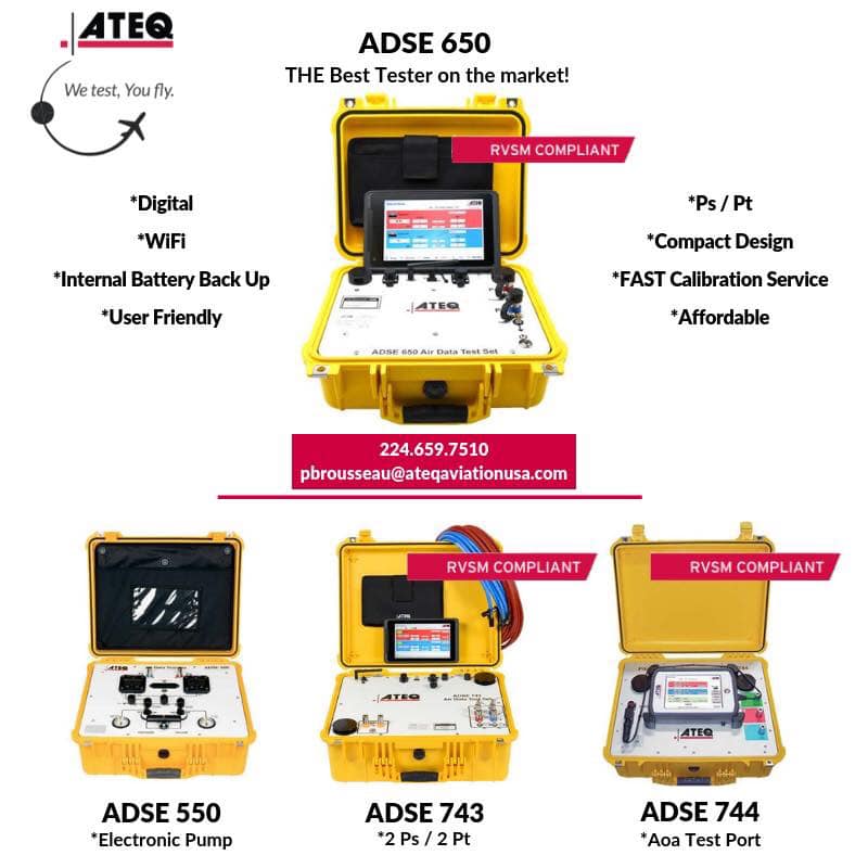 Which Air Data Test Set... - ATEQ & Cobra Aviation, Inc. | Facebook