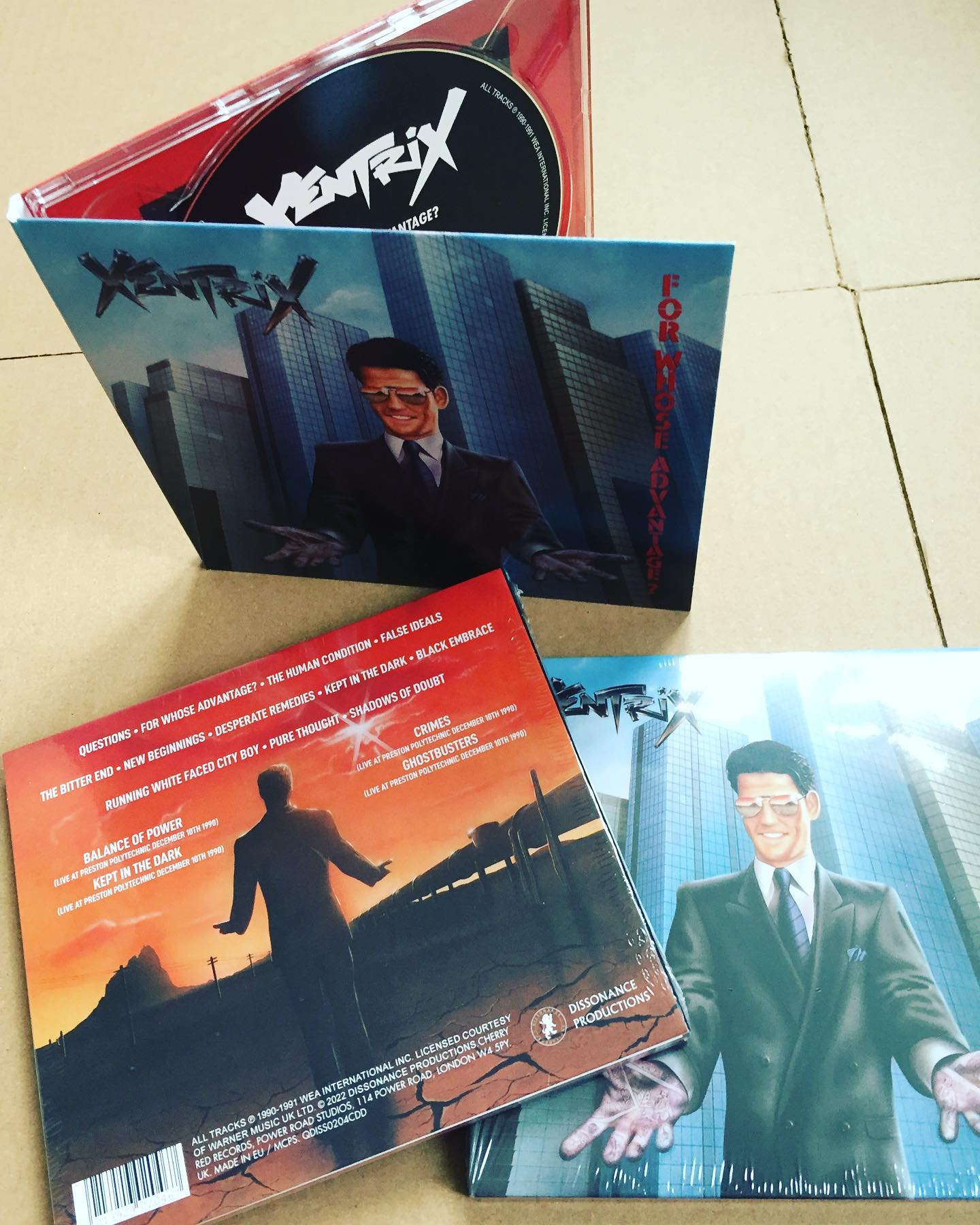 The second of our Xentrix reissues just showed up and looks 