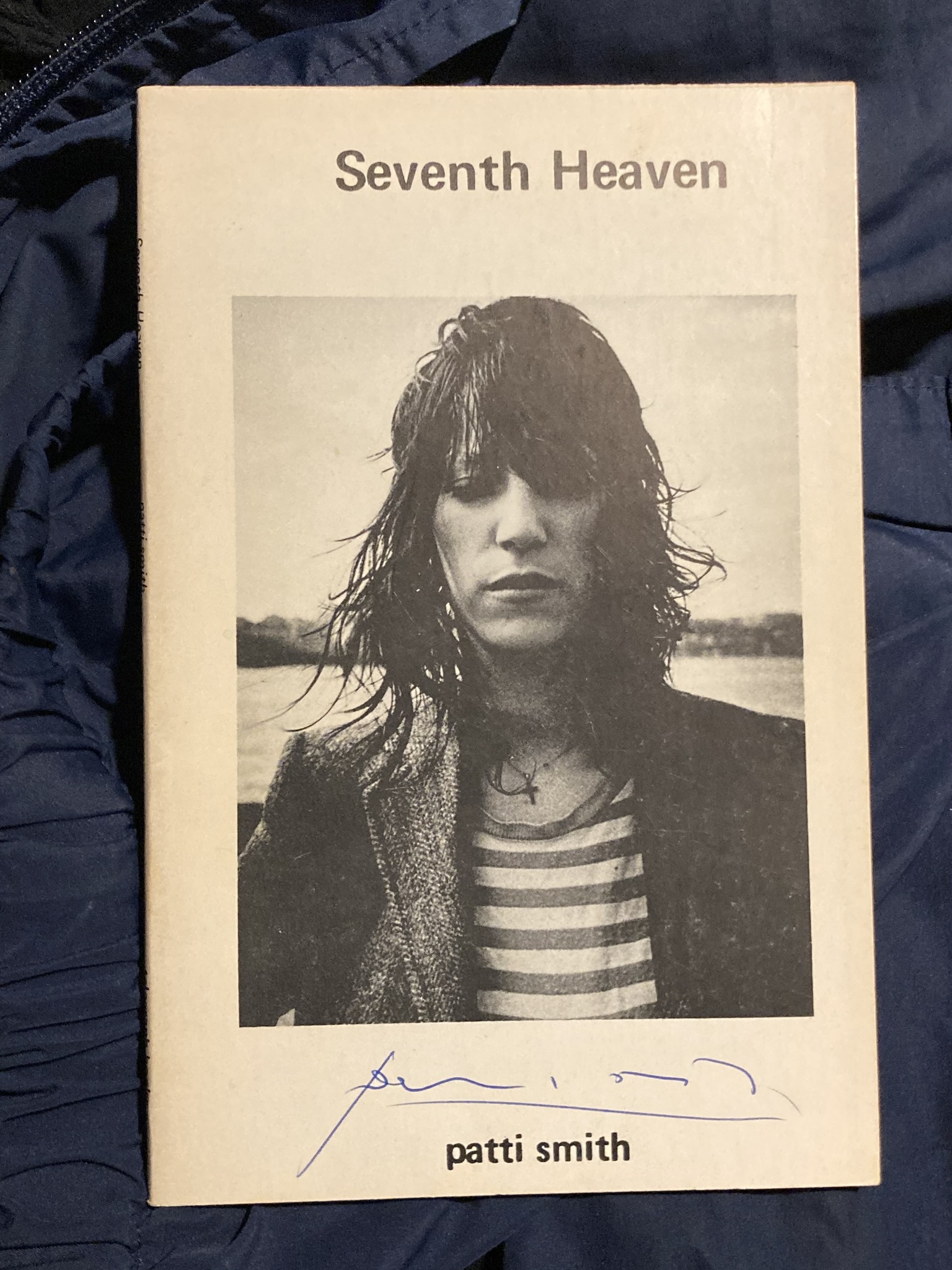 Patti Smith…..1972. “autographed”
