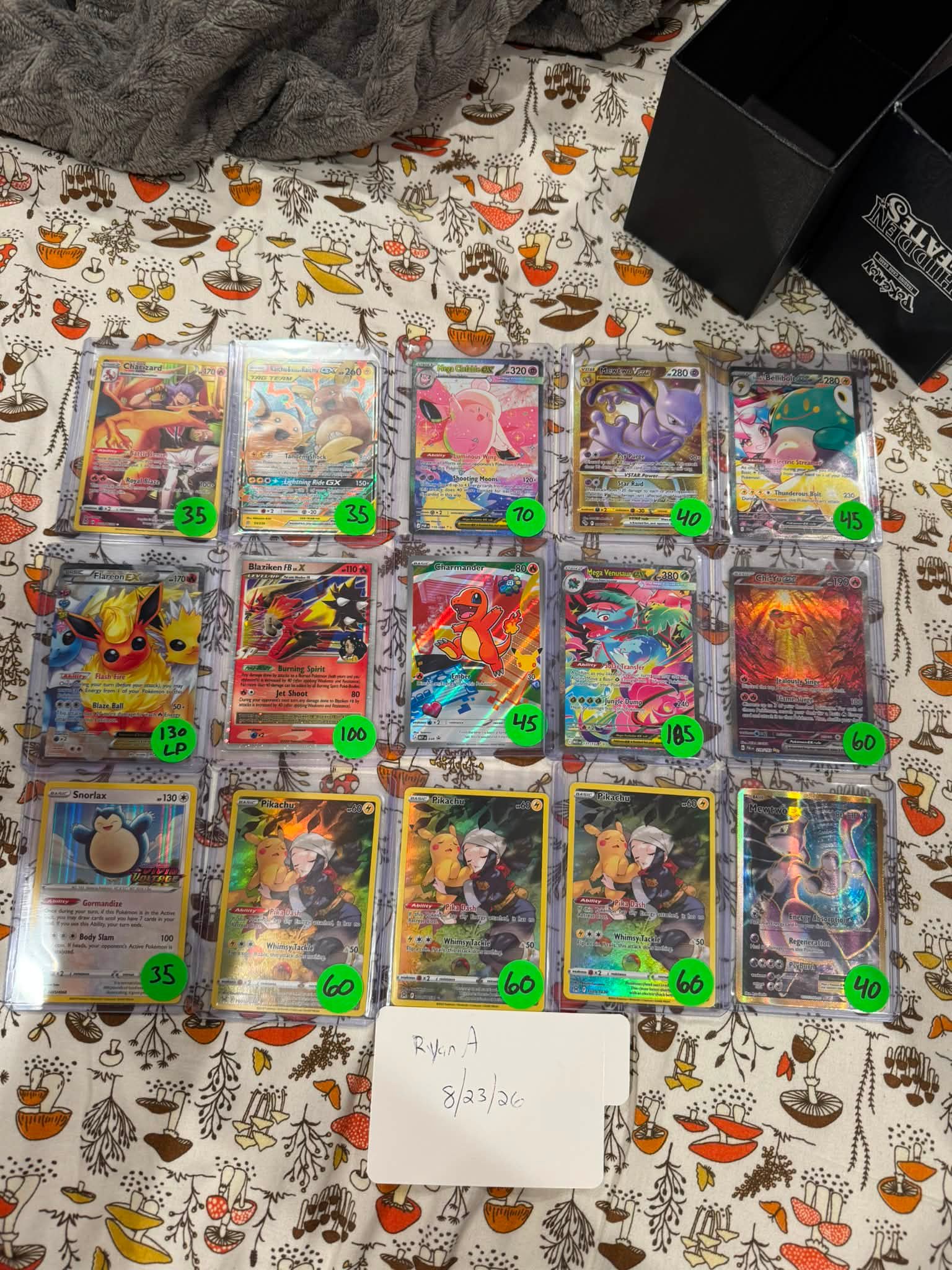 For Sale: Pokémon Card Lot of 16 Cards - Bulk Trades or Cash Accepted