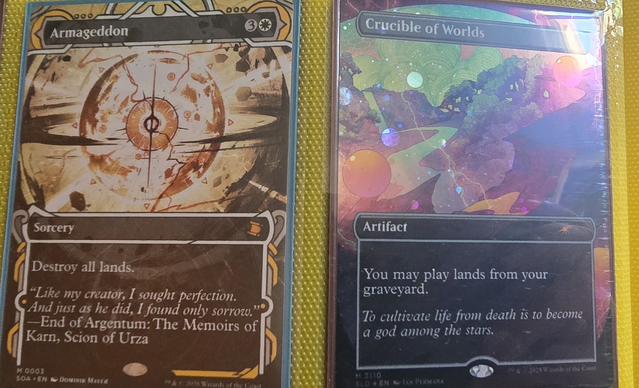 cards like armageddon mtg Proxy  Liquid Luck Destroy all lands. A combo that won't make
