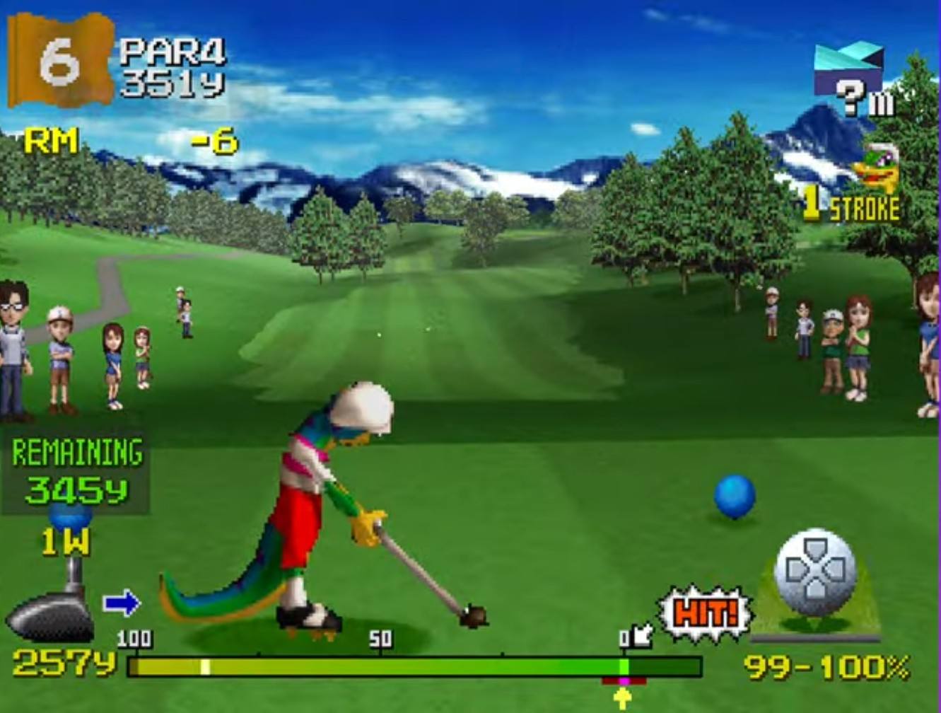 This game was very relaxing and one of the best golf games series IMO.