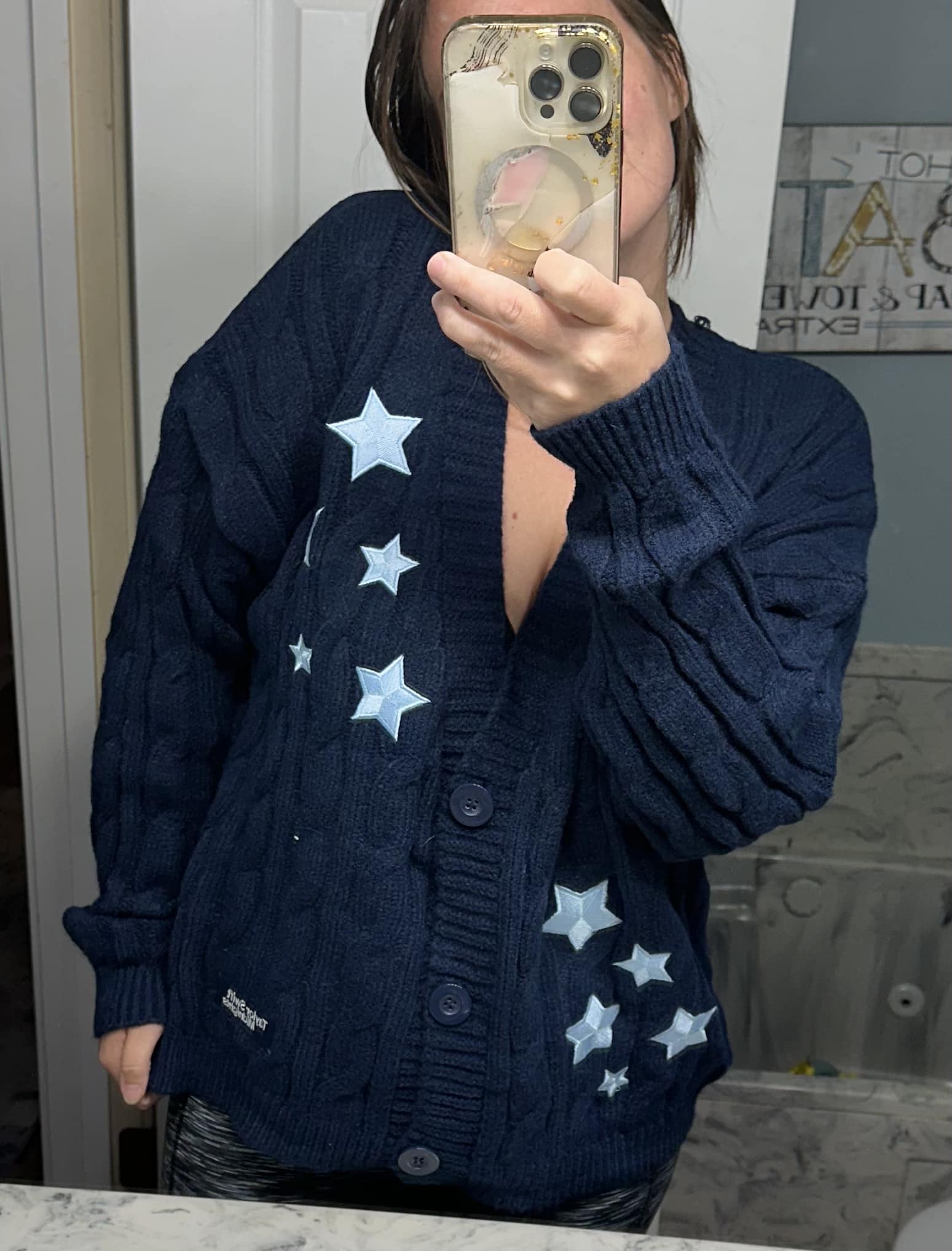 Taylor Swift's Midnights cardigans with star details are being