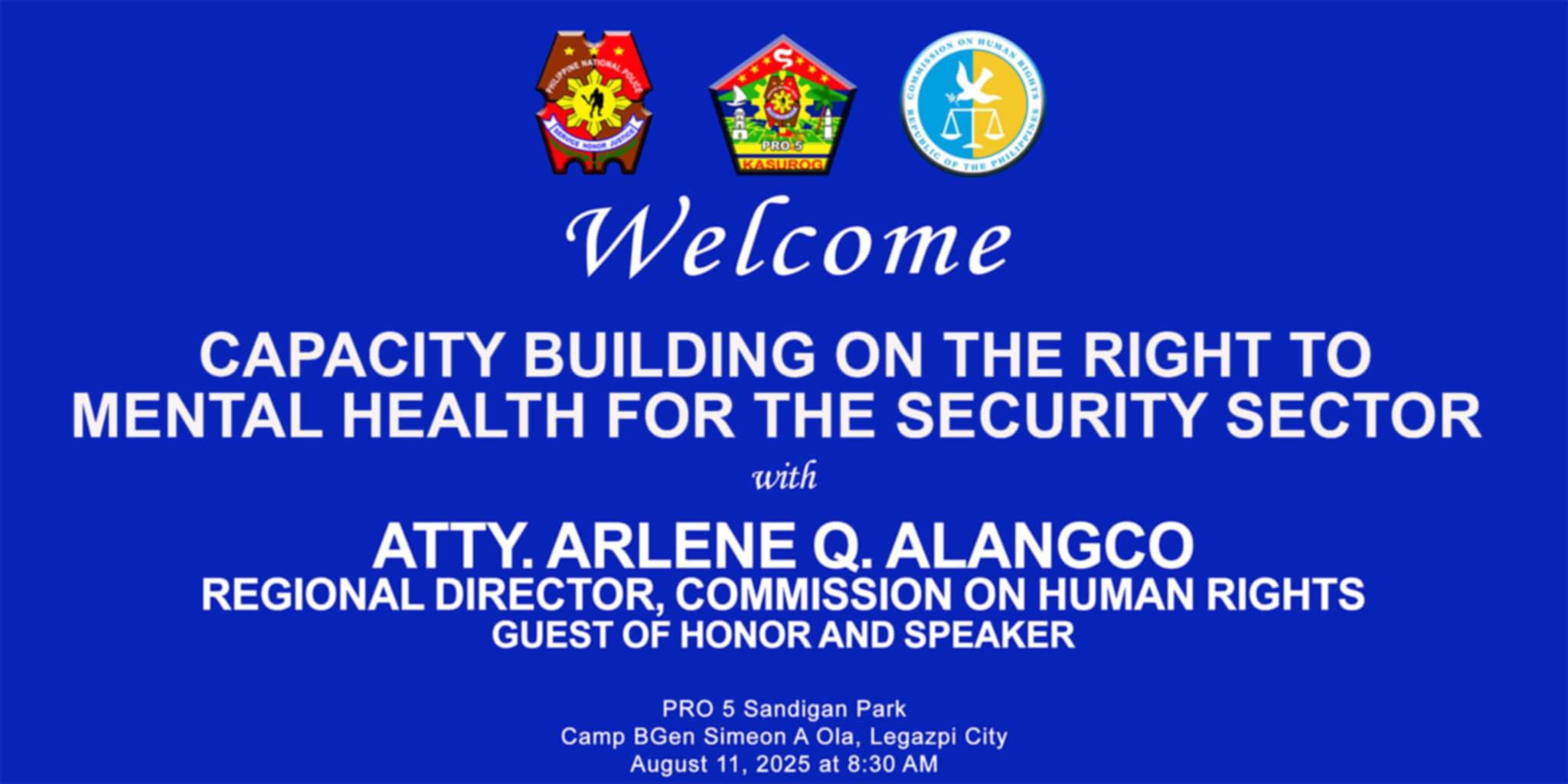 Rhrao Bicol - IN PHOTOS: The Police Regional Office 5... | Facebook