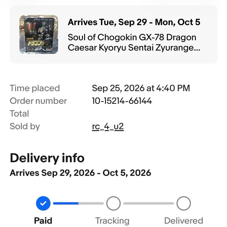I've bought the SOC GX-78 Dragonzord. トミコンツ Mon, Oct Oct5 5