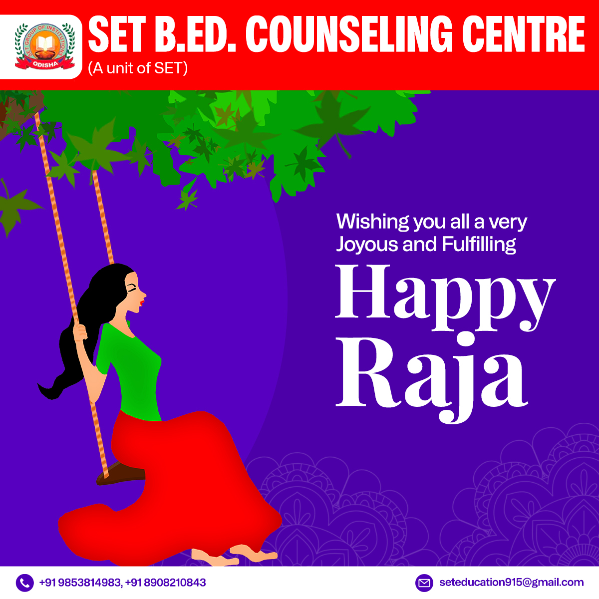 Happy Raja! Best wishes for... - Set B.Ed. Counseling Center