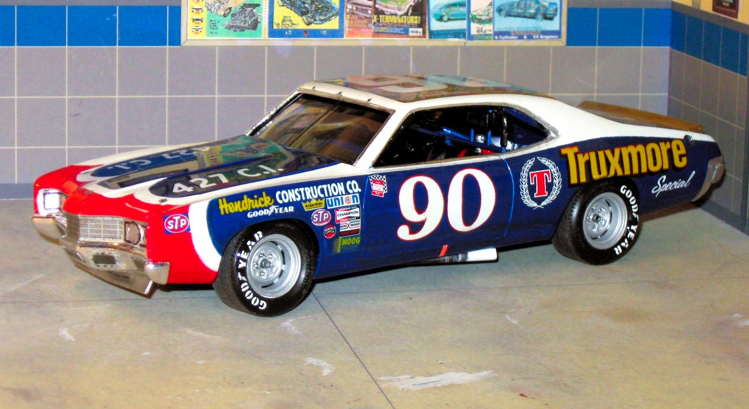 SMH Resins 1973 Vega Funny Car resin body