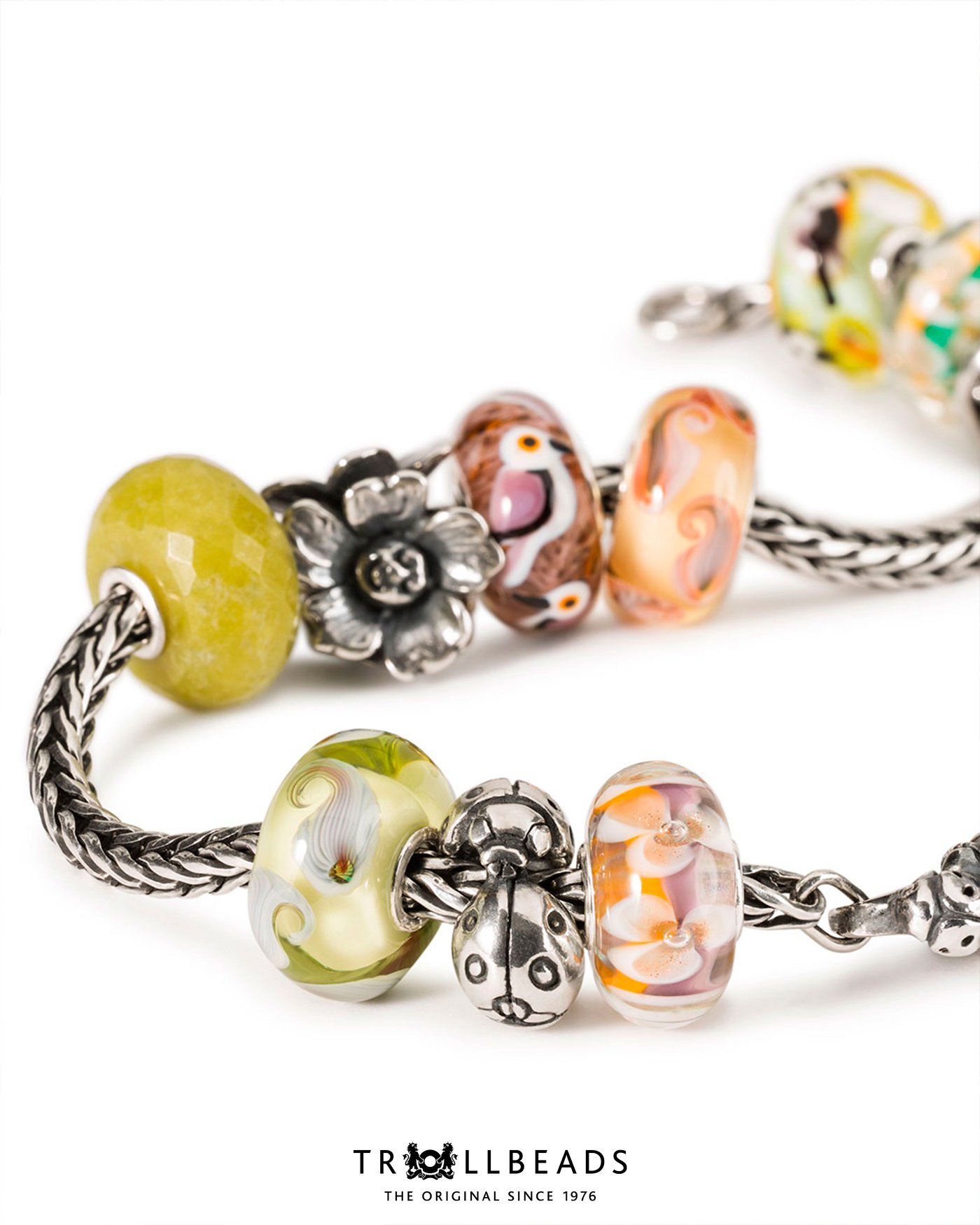 Trollbeads Perle Di Vetro Love Stories Primavera 2020 – Vetro Di Murano Artigianale Per Bracciali Personalizzabili