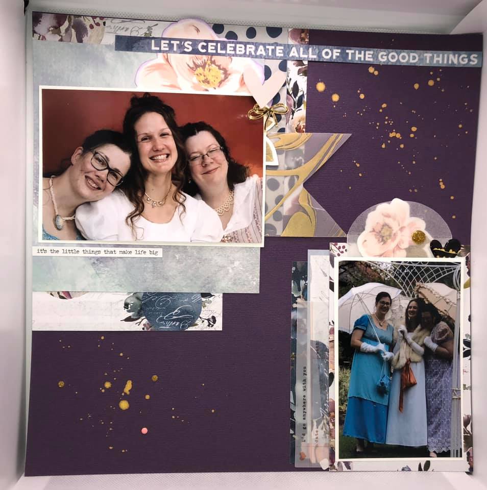 Layout done with Kathy’s sketch!... - The Scrapbook Cottage